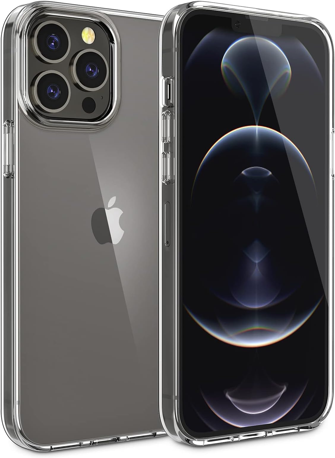 Amazon Basics Clear Soft TPU Smartphone Cover for iPhone 13 Pro
