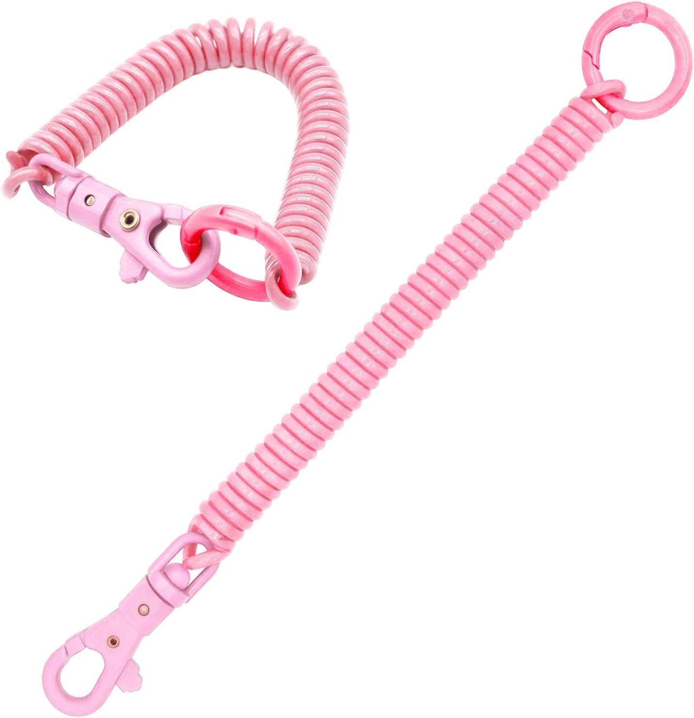TENOC Spiral Coil Spring Keychain