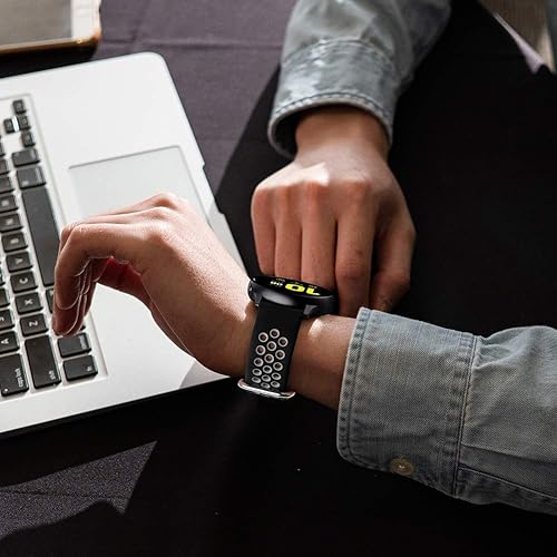 Miniatura 7 de NAHAI Paquete de 3 correas compatibles con Samsung Galaxy Watch Active 2 de 1.575 pulgadas, 1.732 pulgadasActiveGalaxy Watch 3 Band 1.614