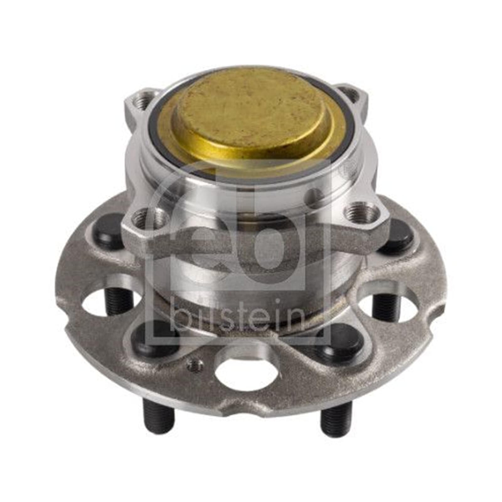 Febi bilstein Juego de cojinete de rueda 173417 Eje trasero izquierda, Eje trasero, derecha 30mm Diámetro exterior: 81mm Cojinete de bolas Rodamiento integrado en buje de rueda, con buje de rueda