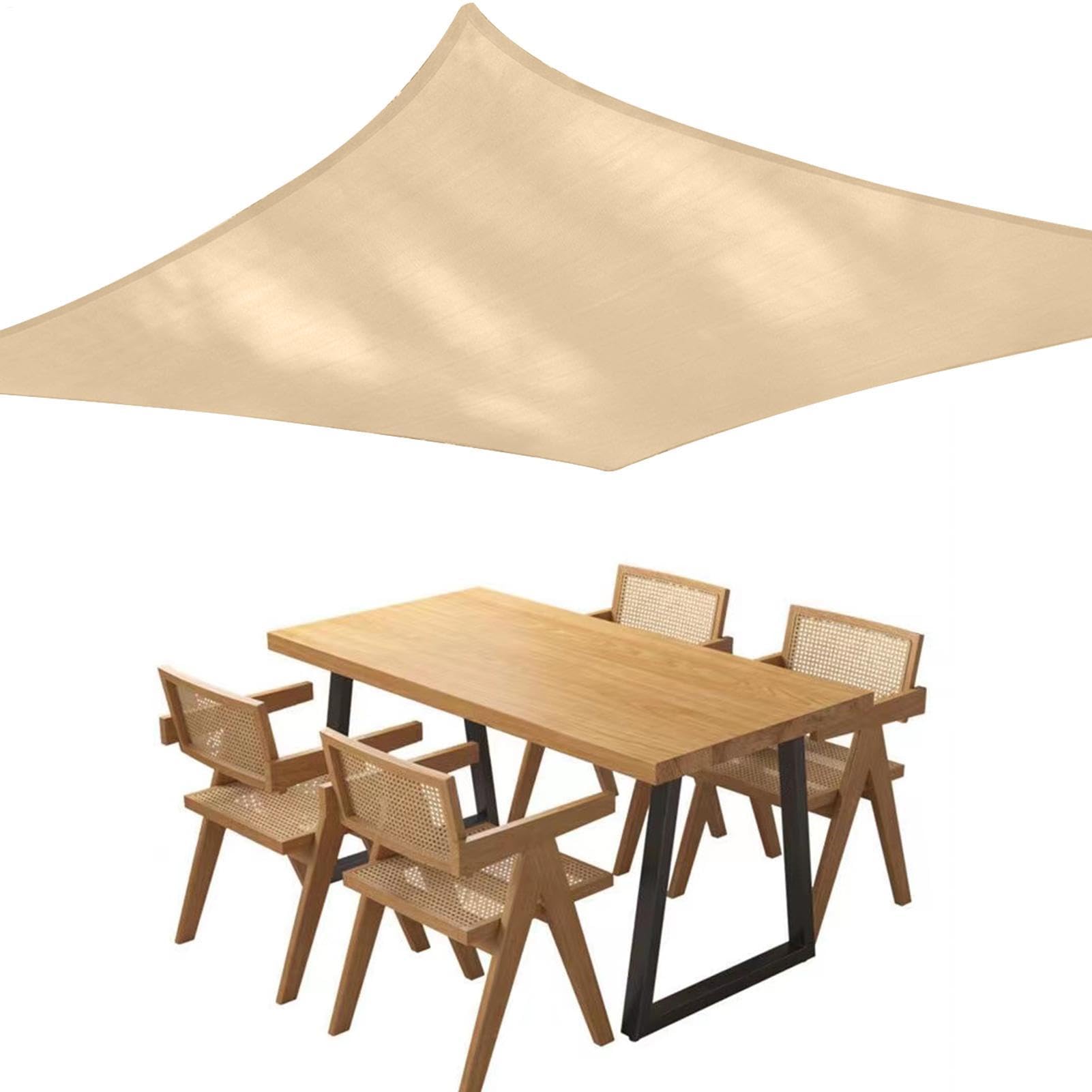Voile d'ombrage pour terrasse extérieur jardin camping imperméable Oxford