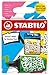 Produktbild Textmarker - STABILO BOSS MINI by Snooze One - 3er Pack - blau, gelb, grün