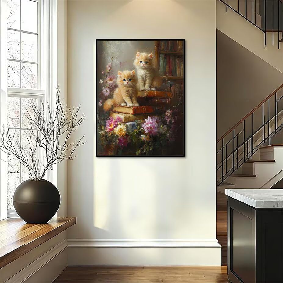 Pintura acrilica de animales sin frustraciones con cuadros para pintar por numeros 4