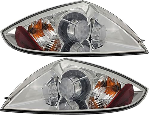 For Mitsubishi Eclipse Spyder Tail Lights Lamps Set 2010 2011