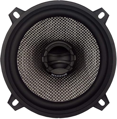Miniatura 4 de Massive Audio FX5  5.25 pulgadas, 240 vatios máximo, 60 vatios RMS, altavoces coaxiales de la serie FX, fluido ferro de cúpula de aluminio de