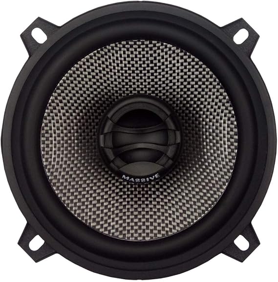 مكبرات صوت سيارة محورية Massive Audio FX5 مقاس 5.25 بوصة | طاقة قصوى تبلغ 150 وات، مغناطيس 8 أونصة، حساسية 88 ديسيبل، ترقية صوتية ممتازة لأنظمة صوت السيارة