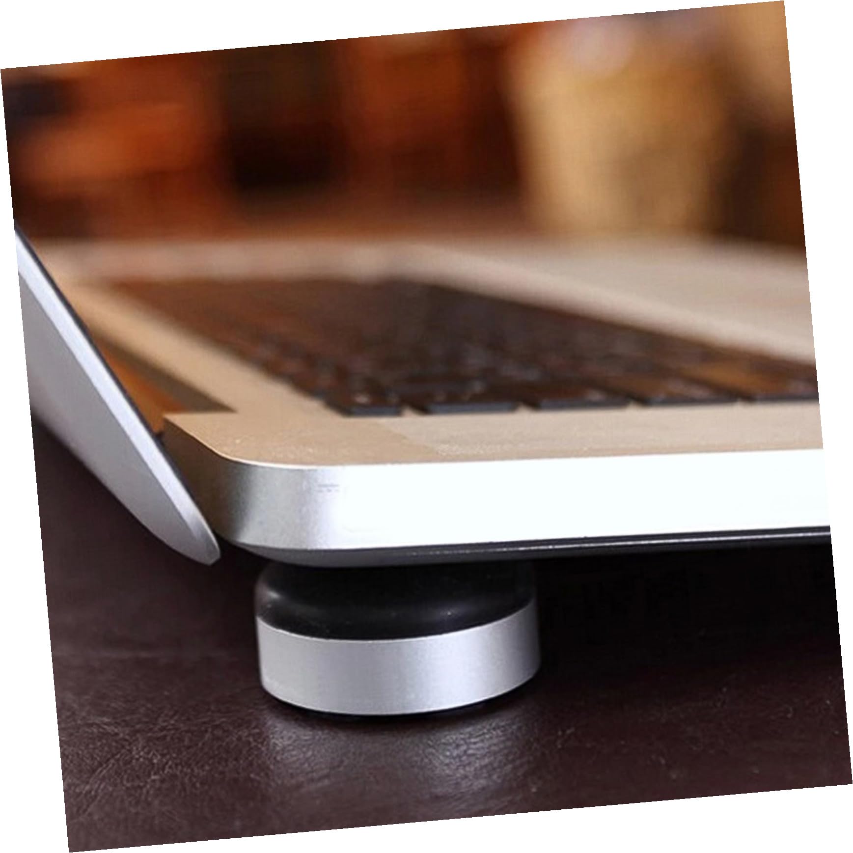 POPETPOP 3juegos Soporte Portátil para Laptop Base De Refrigeración Ergonómica Elevador De Altura para Oficina y Hogar Negro