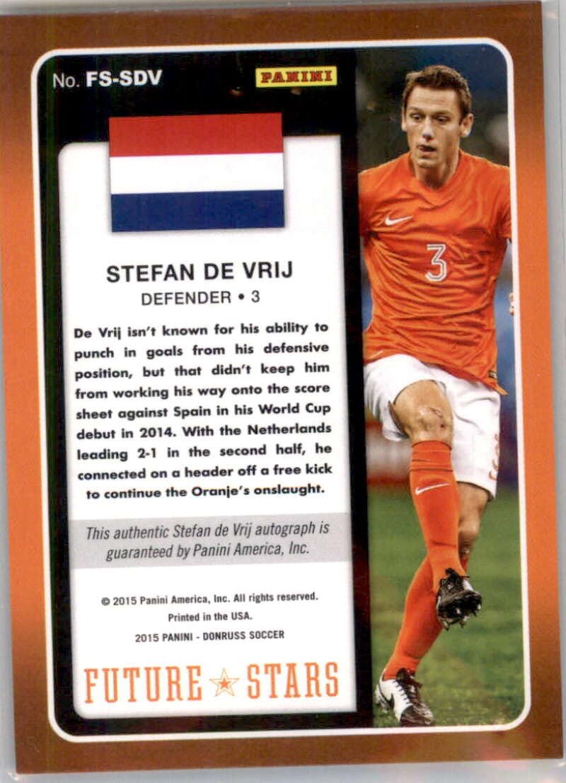 Amazon.com: 2015 Donruss Future Stars Signatures #12 Stefan de