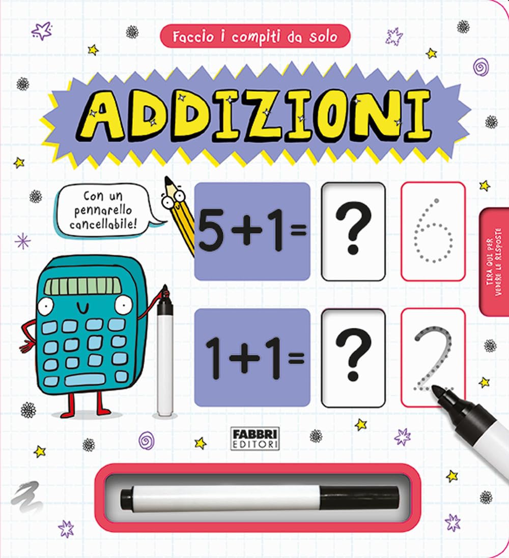 Faccio I Compiti Da Solo! Addizioni. Con Pennarello Cancellabile - 4