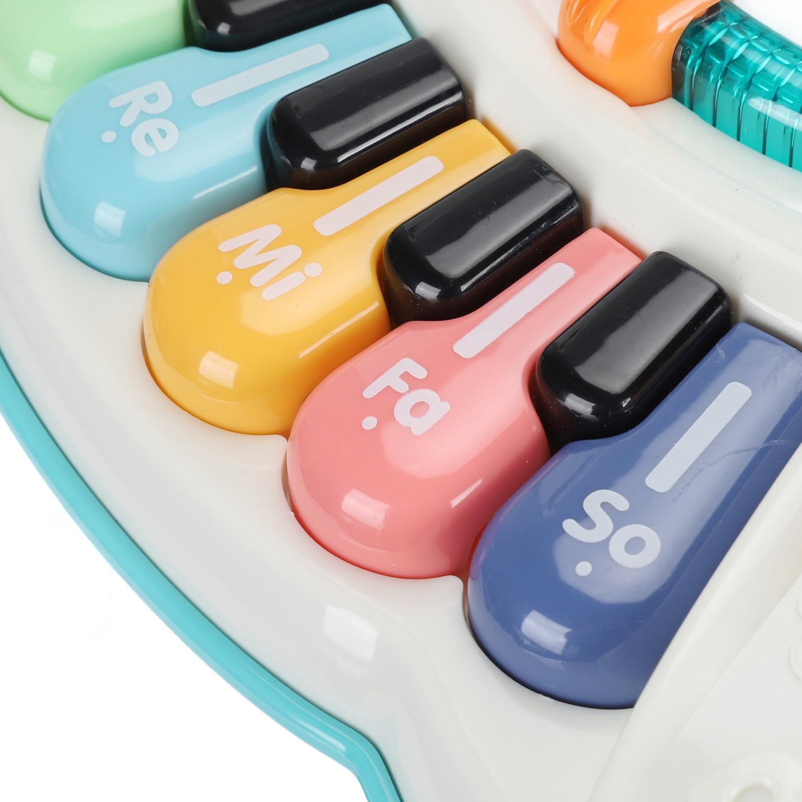 Fdit Centro de Actividades Multifuncional para Bebés Mesa Musical Juguete de Aprendizaje Temprano con Teclado de Piano Engranajes Giratorios Dial Telefónico para el Desarrollo