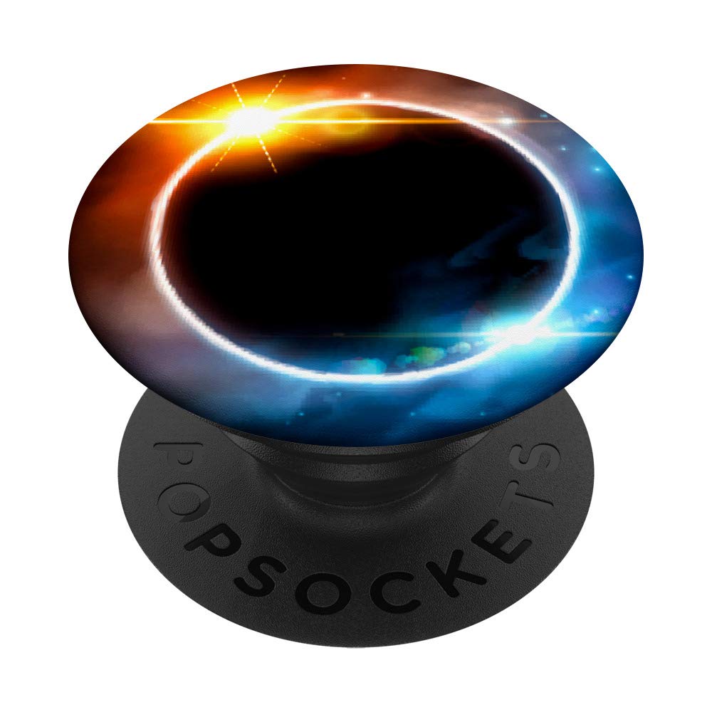 Solar eclipse Pop Socket Moon outer space phone grip