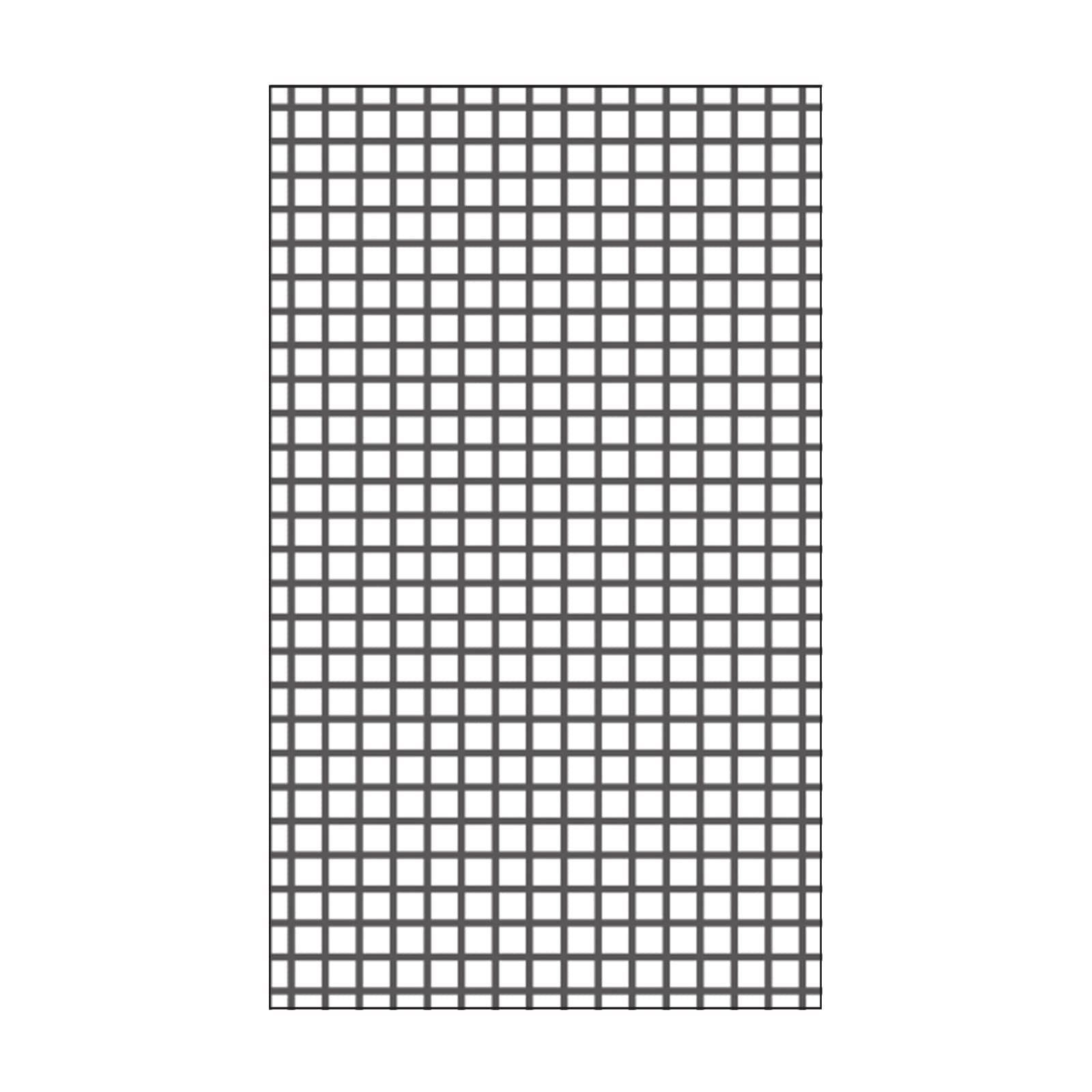 Vaessen Creative Mini Embossing Folder, Grid, for Adding Texture and Dimension to Scrapbook Pages, Cards and Other Papercraft Projects