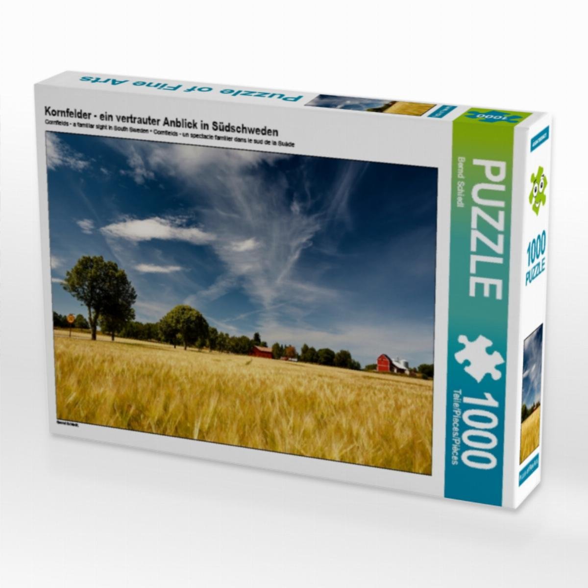 CALVENDO Puzzle „Historischer Bauernhof In Südschweden“ – 1000 Teile, 64x48 Cm, Premium-Qualität