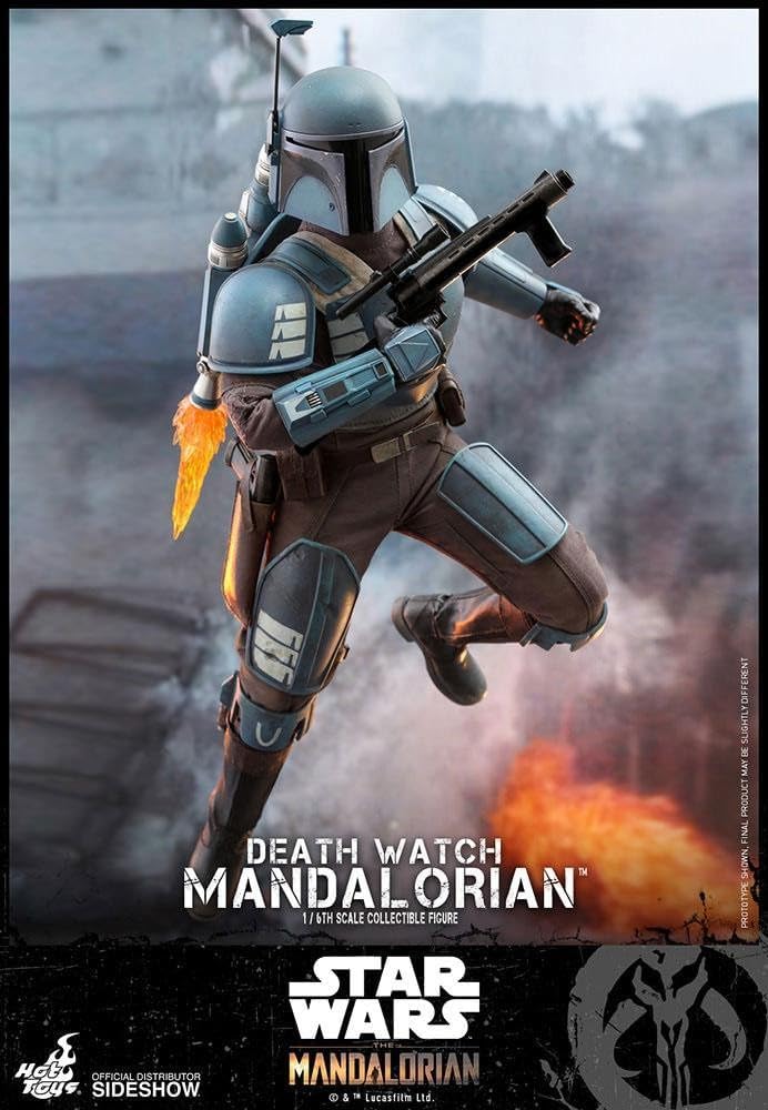 Hot Toys The Mandalorian Death Watch Mandalroian 1/6 Scale 12" Figure
