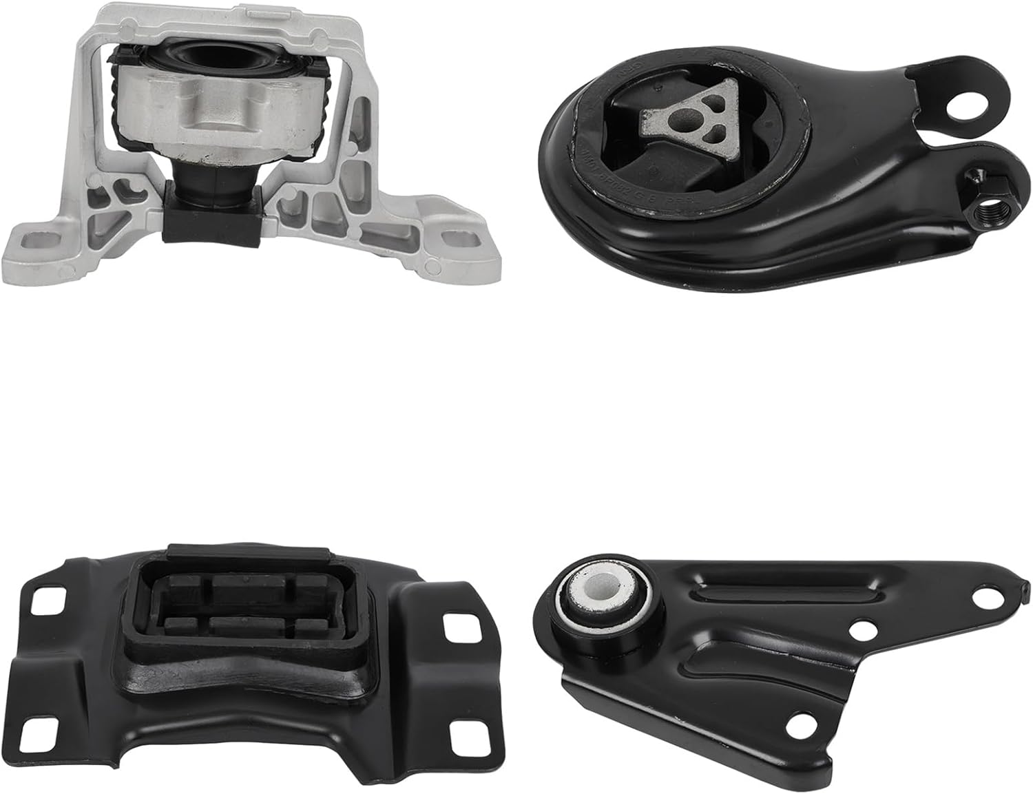 OCPTY 4PCS Engine Motor Mount Transmission Mount Torque Strut Mount Set Compatible for Mazda 3, 2010, L4 2.0L, DOHC, Automatic Transmission