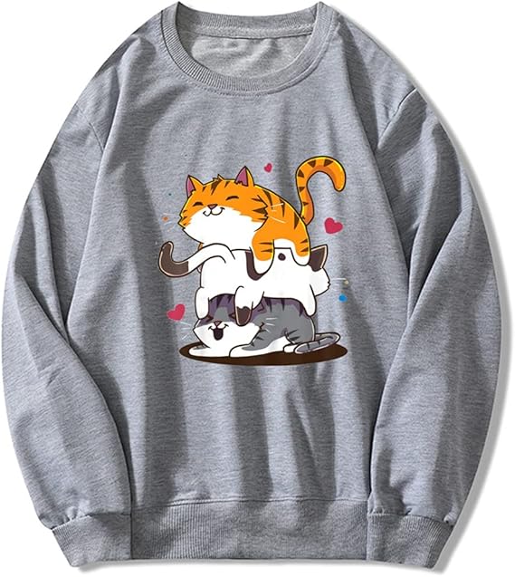 Amazon いぬ ラーメン パーカー トレーナー レディース Tシャツ 綿 長袖 トップス 大きい 春 秋 厚手 ゆったり スウェット スポーツウェア シンプル プレゼント カジュアル おしゃれ トレーナー パーカー 通販