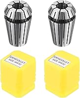 Vista 12 de uxcell ER16 Spring Collet, 1/4" Chuck para máquina de grabado CNC Torno Fresado 2pcs