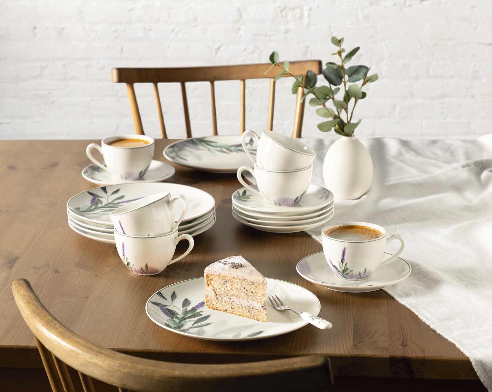 Seltmann Weiden Savona Provence Teller-Set 18-teilig, Cremeweiß