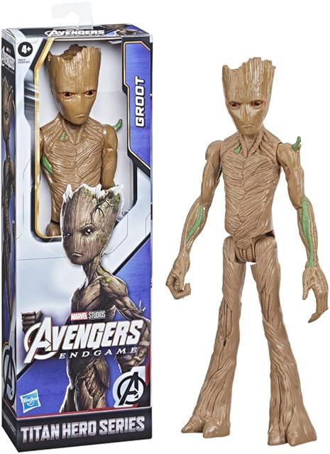 Hasbro - Marvel Avengers Titan Hero Series - Figura Groot 30 cm - Avengers: Endgame - dla dzieci do 4 lat