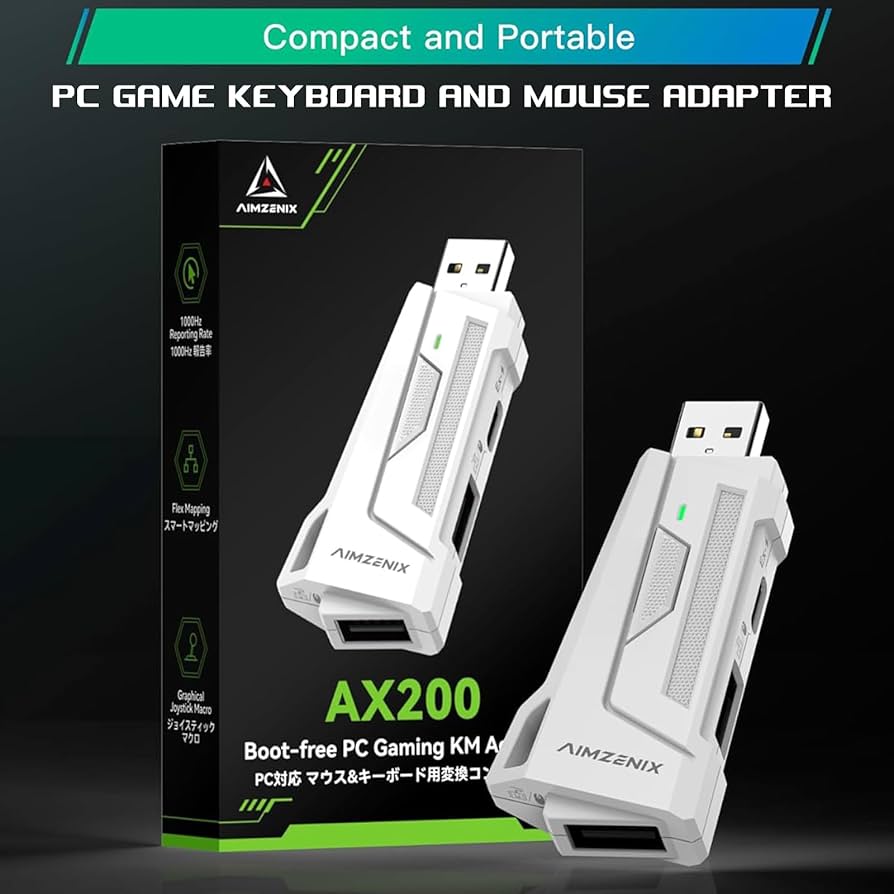 Amazon.com: AX200 PC Gaming Keyboard and Mouse Adapter for