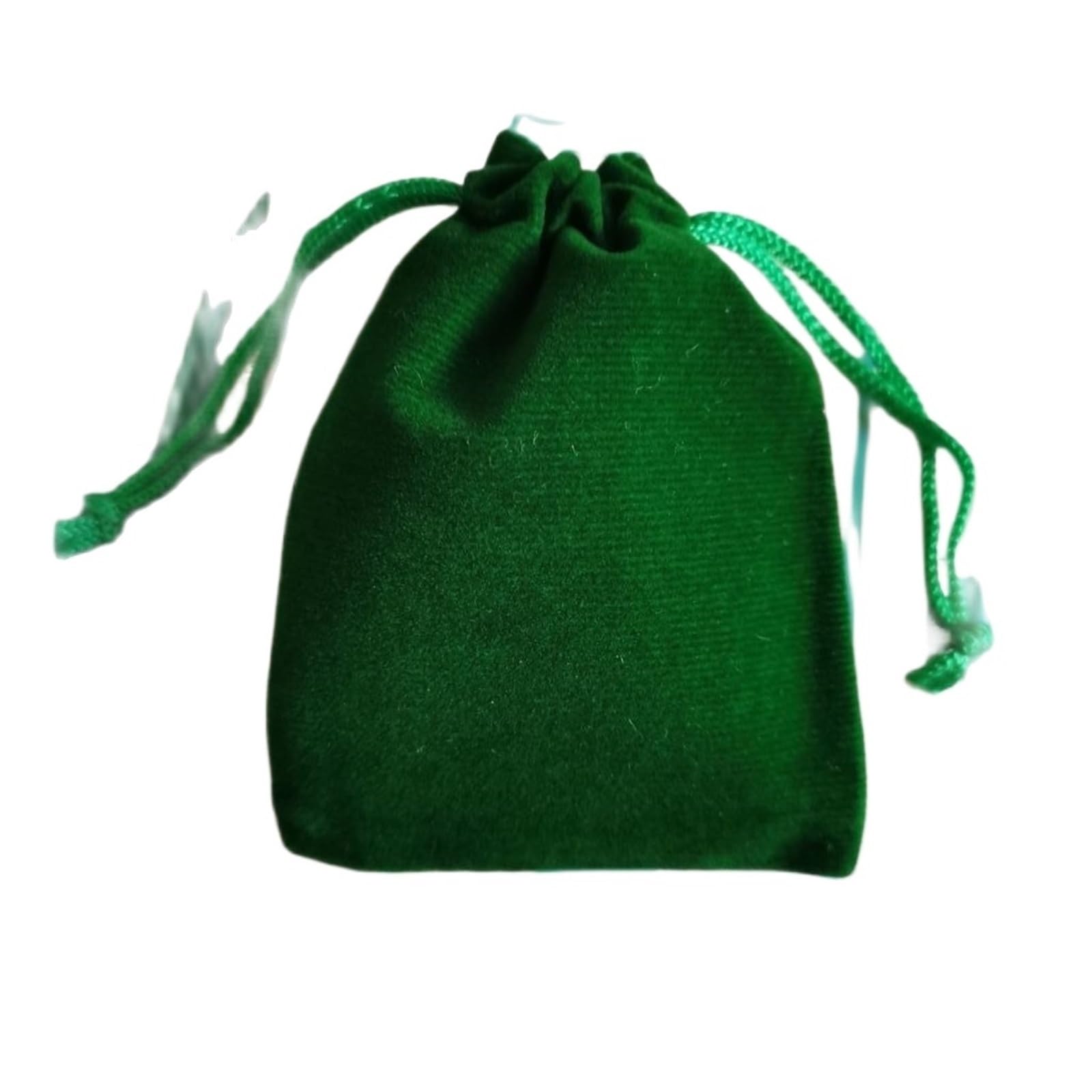 SHENJMAI Velvet Jewelry Pouches 100Pcs/Lot 5x7cm 7x9cm 9x12cm Drawstrings Velvet Bags Jewelry Packaging Pouches Wedding(Green,9x12cm)