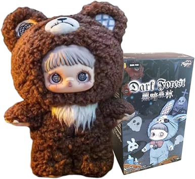 Maymei Dark Forest Series Plush Blind Box v2 Keychain Pendant Kawaii Plushie Vinyl Figure Mystery Box Cute Xmas Gift