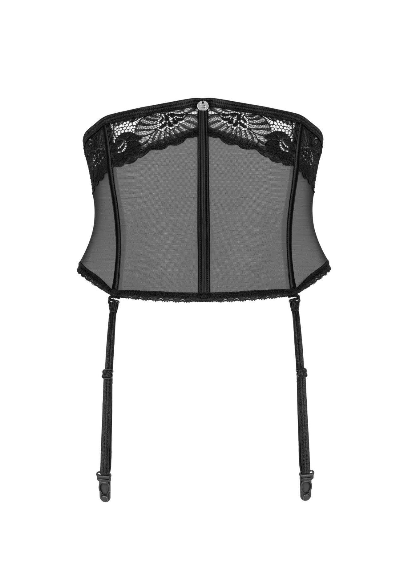 Obsessive Serena Love Porte-Jarretelles Taille Haute en Dentelle pour Femme
