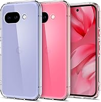 Vista 47 de Spigen Funda para Pixel 8, ultra híbrida [antiamarilleo] [sin anillo magnético] - transparente