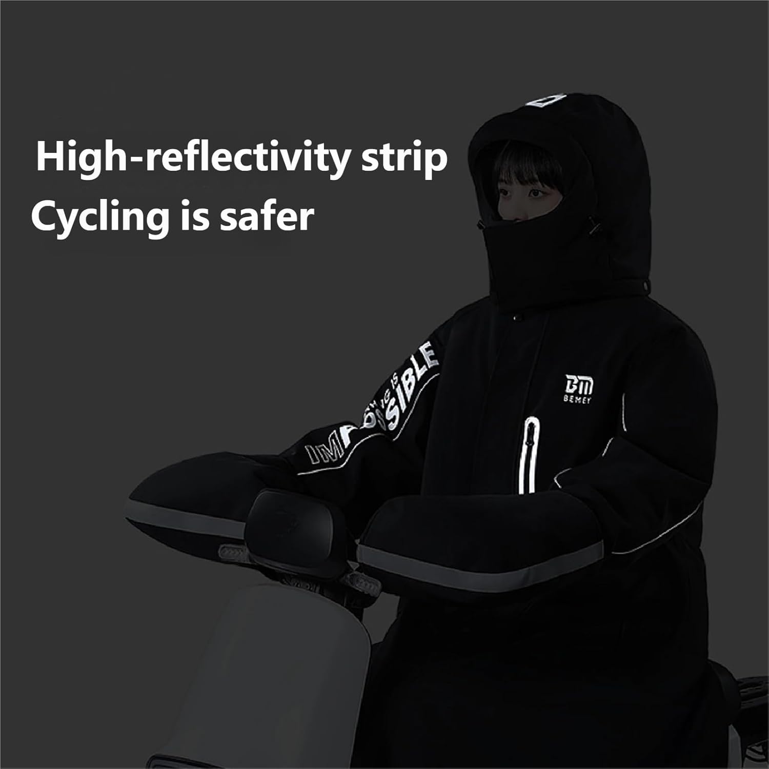 2026 Winter Outdoor Riding Insulated Full-Body Suit, Winter Jumpsuit for Men, Waterproof Freezer Snowmobile Suits