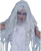 Vista 4 de Disfraz de niña fantasma para niños, Multicolor