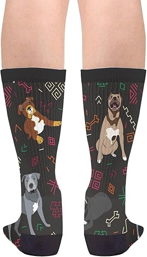 Miniatura 2 de LUMANSITTER Novedosos calcetines divertidos de moda cómodos para hombres y mujeres locos calcetines de vestir