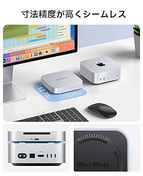 Mac mini M4 16GB 256GB ＋外付けSSD2TB 最小構成のM4 Mac miniがThunderbolt外付けSSDで大化けした