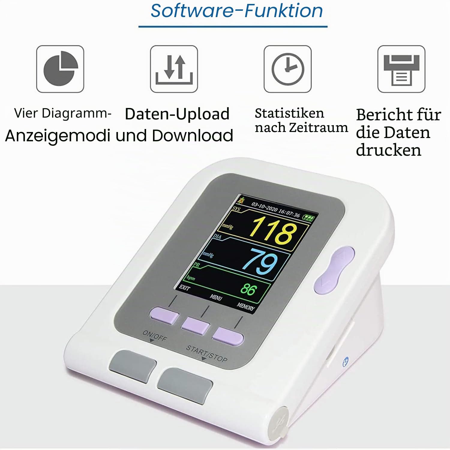 Blutdruckmessgerät Für Haustiere, Veterinärsphygmomanometer Mit 3 Manschetten, Automatische Blutdruckmessung, LCD-Digitalanzeige, Für Katze, Hund, Elefant, Tierpflege