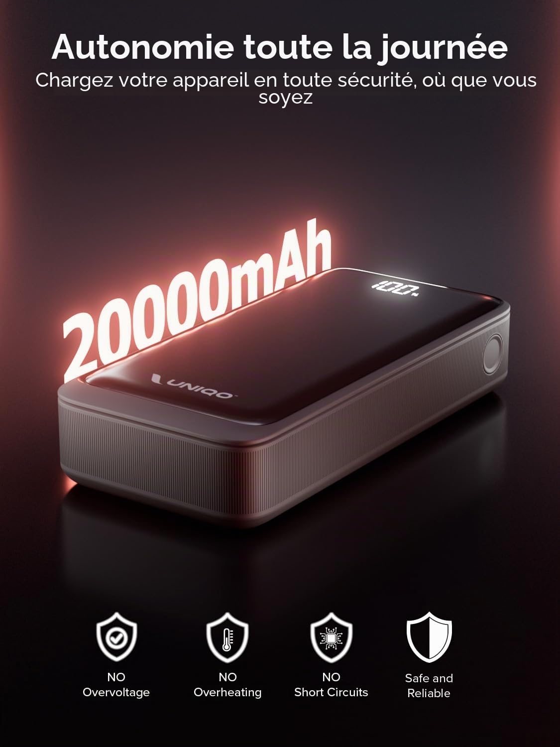 SBS Compact PowerBank 20000mAh 20W PD – Caricabatterie Portatile Con Display LCD E 2 Porte Per Smartphone E Tablet - 2