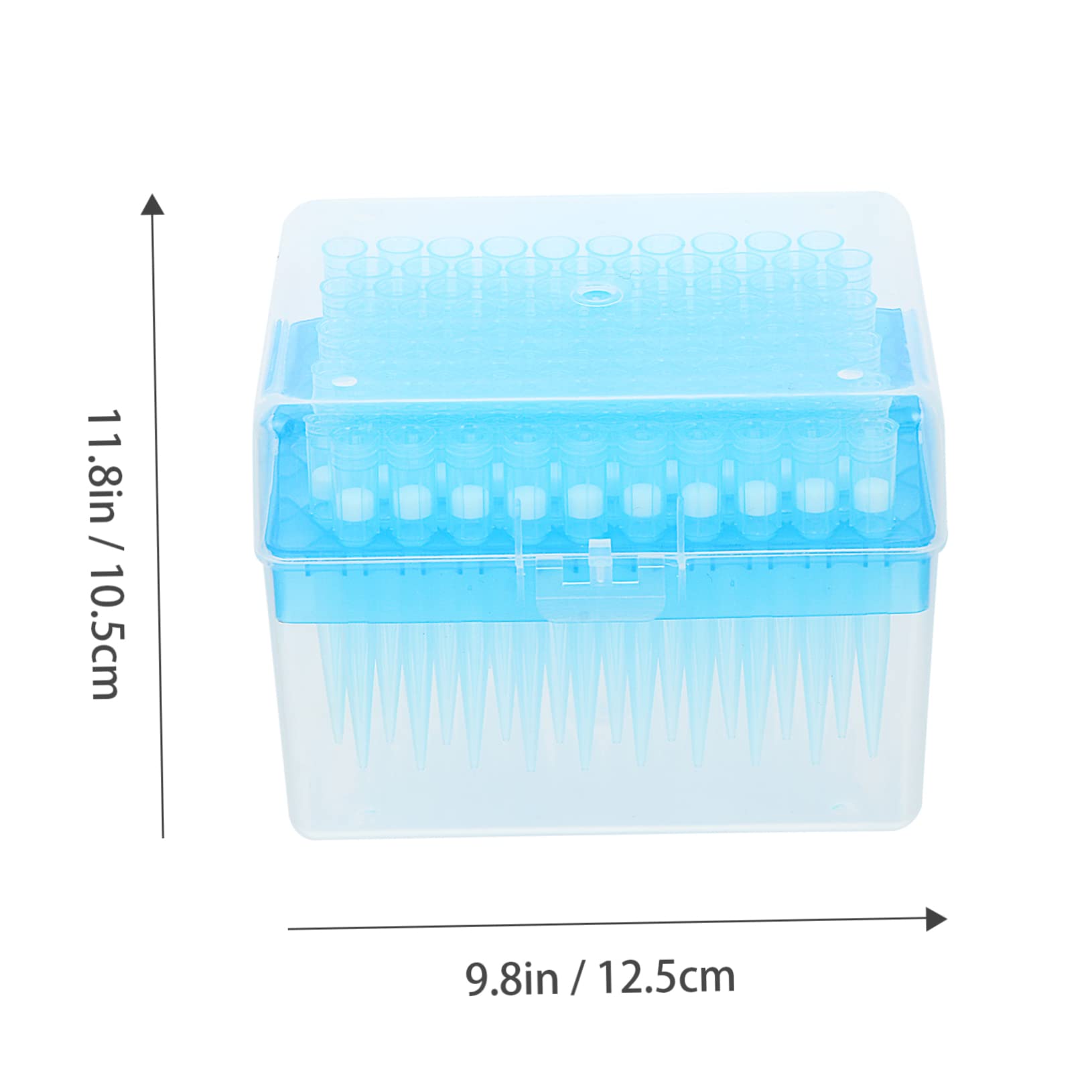 BUGUUYO 100pcs High Finish Inner Wall Filter Pipette Tips Lab Pipette Tips Designed for Aerosol Experiments Sample Transfer