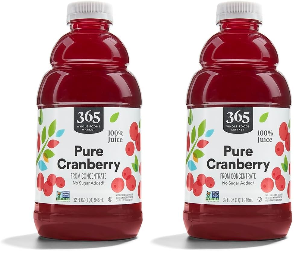 365 by Whole Foods Market Cranberry Juice, 32 Fl Oz | Pack of 2 image 3