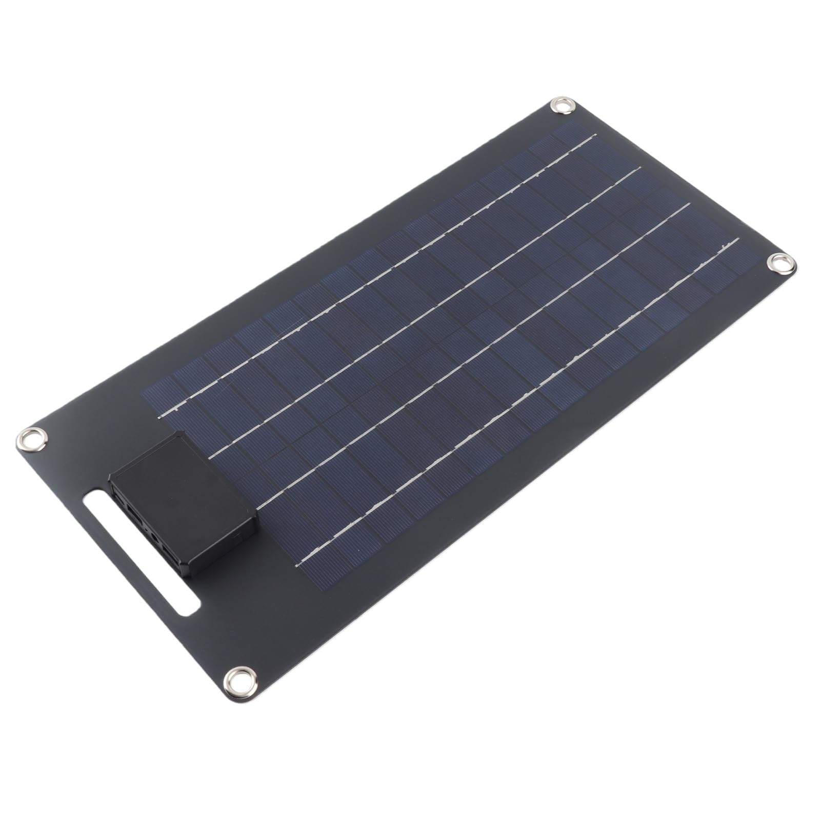 Pannello Solare Monocristallino da 50 W 12 V con Doppia USB per