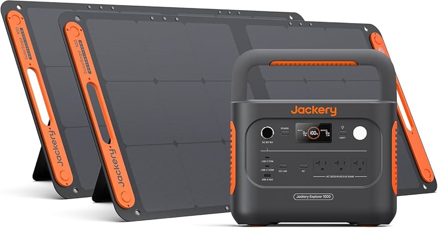 発電機・ポータブル電源 Jackery Solar Generator 1000 New 1070Wh Amazon.co.jp: Jackery Solar Generator 1000 New 100 Air