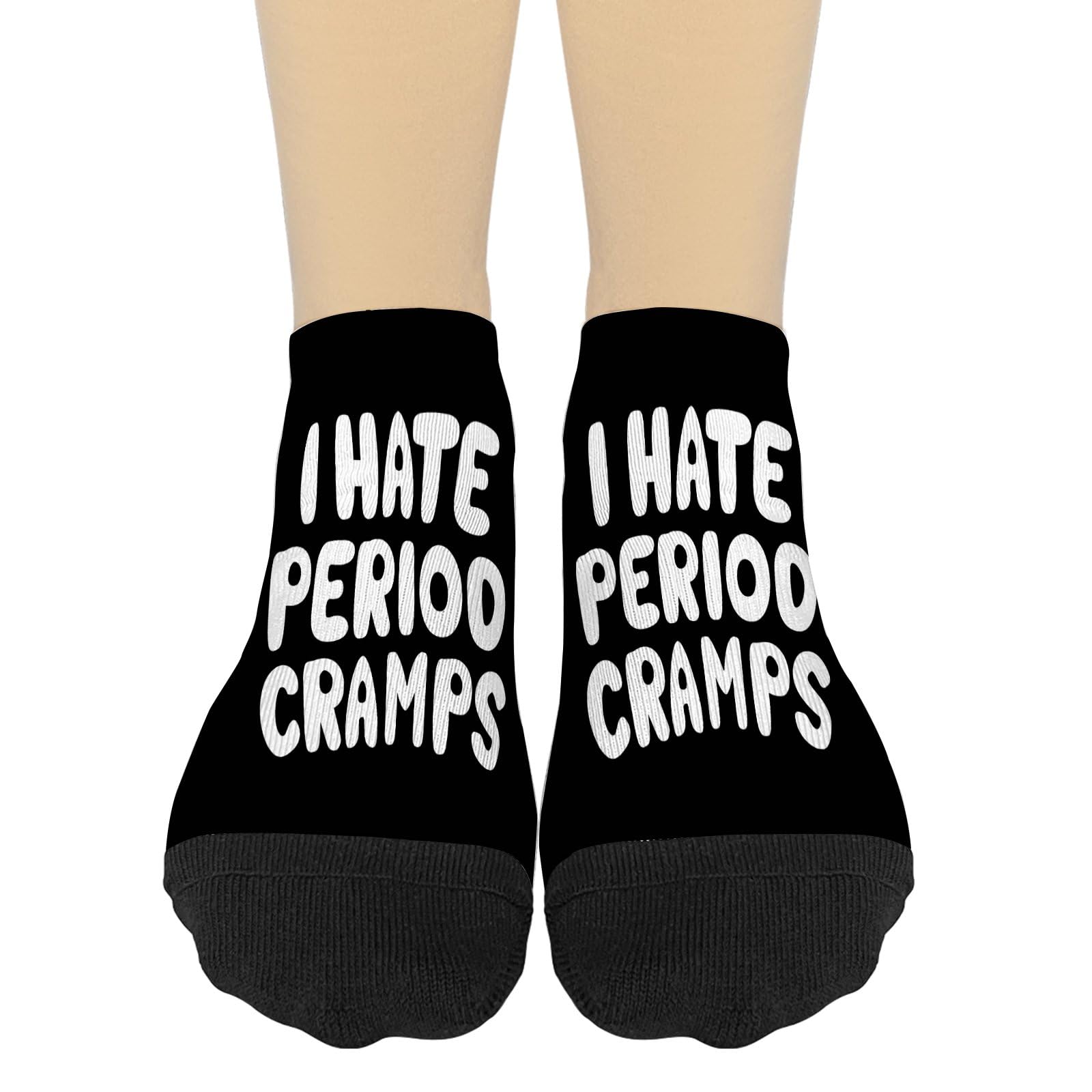 I Hate Periods Cramp Menstrual Pain Mens Socks Crew Cute I Hate Periods Cramp Menstrual Pain Sock