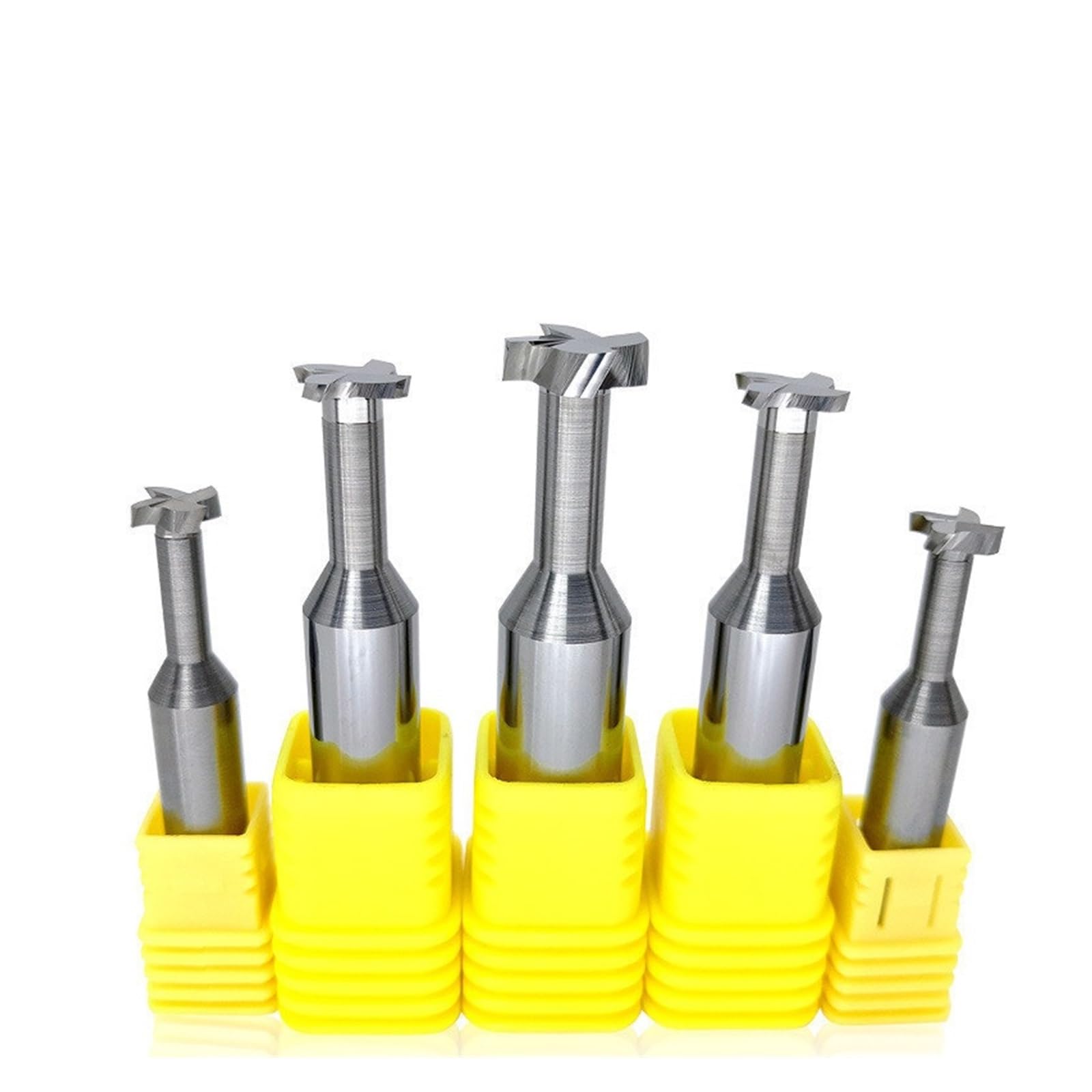 Fresa con ranura en T de aleación de acero de tungsteno for mecanizado de precisión de aluminio, cobre y madera - 1 unidad(10x3.0Hx5dx13Sx60L)