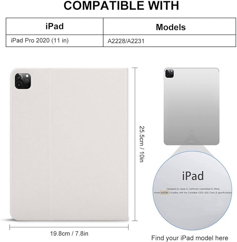 Amazon.com: Niapessel for iPad 9th Generation Case/for iPad Air