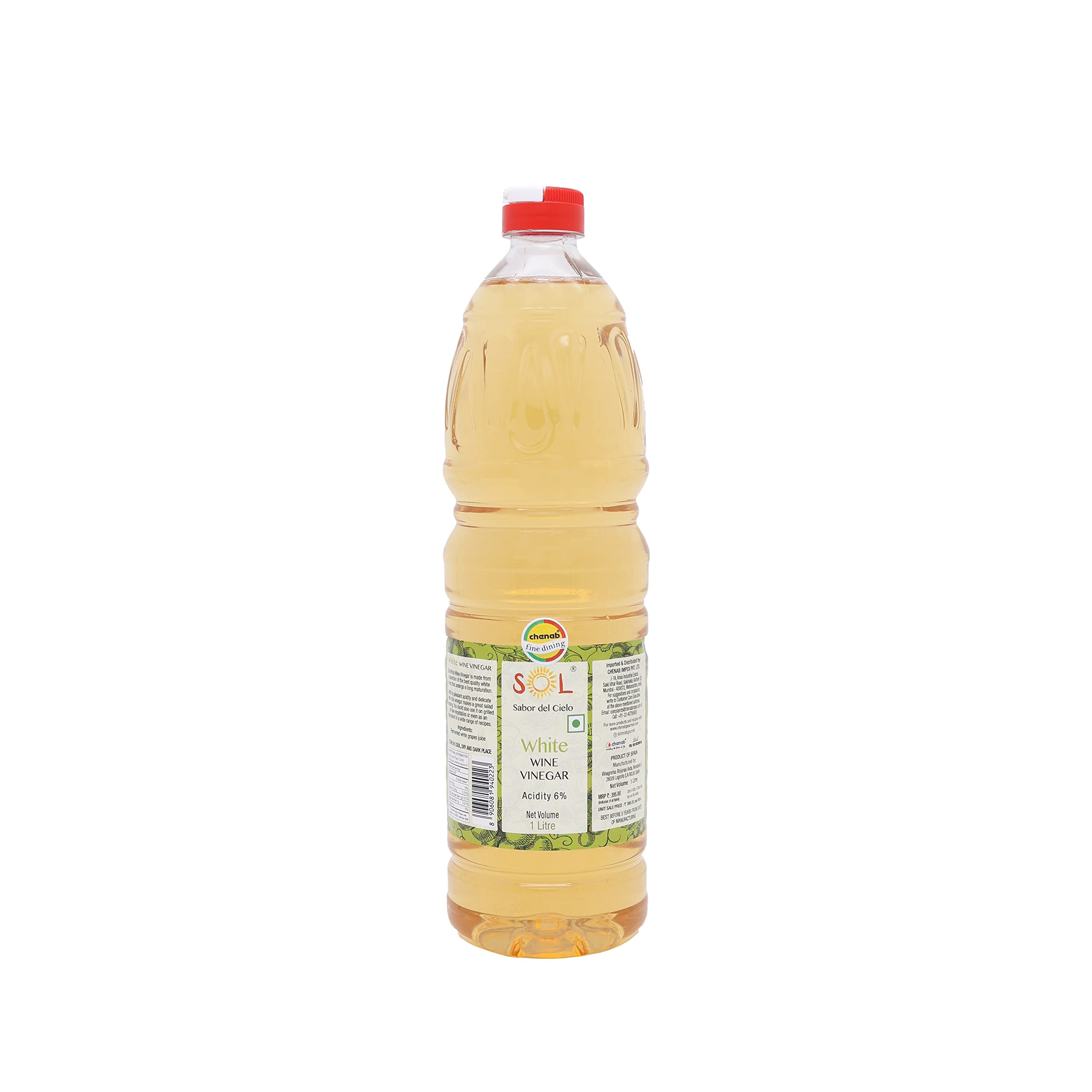 Sol White Wine Vinegar, 1L (B0B6PPDH7N) Amazon Price History, Amazon Price Tracker
