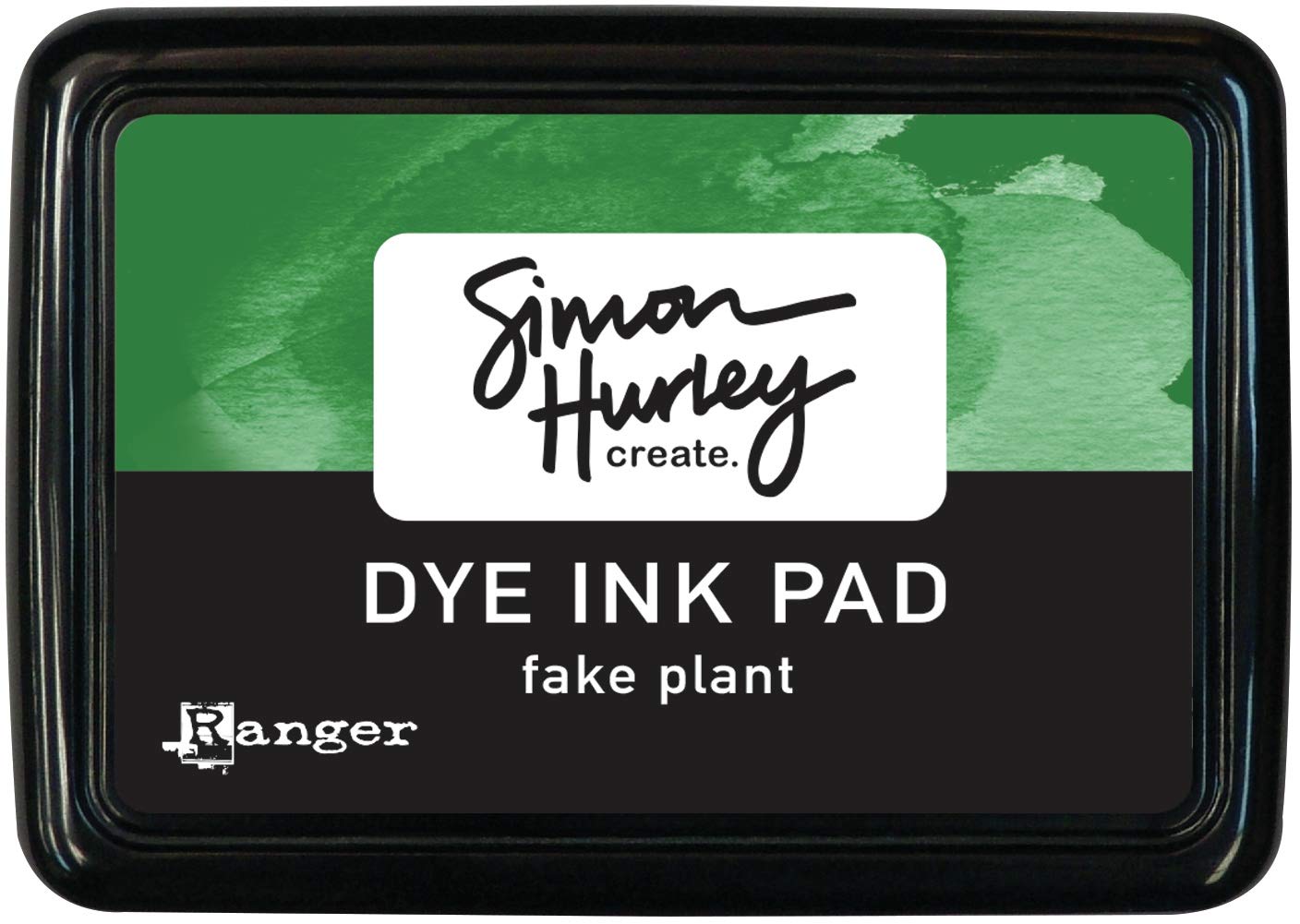 Ranger Simon Hurley Create. - Dye Ink Pad - Fake Plant, 6.99 x 9.53 cm