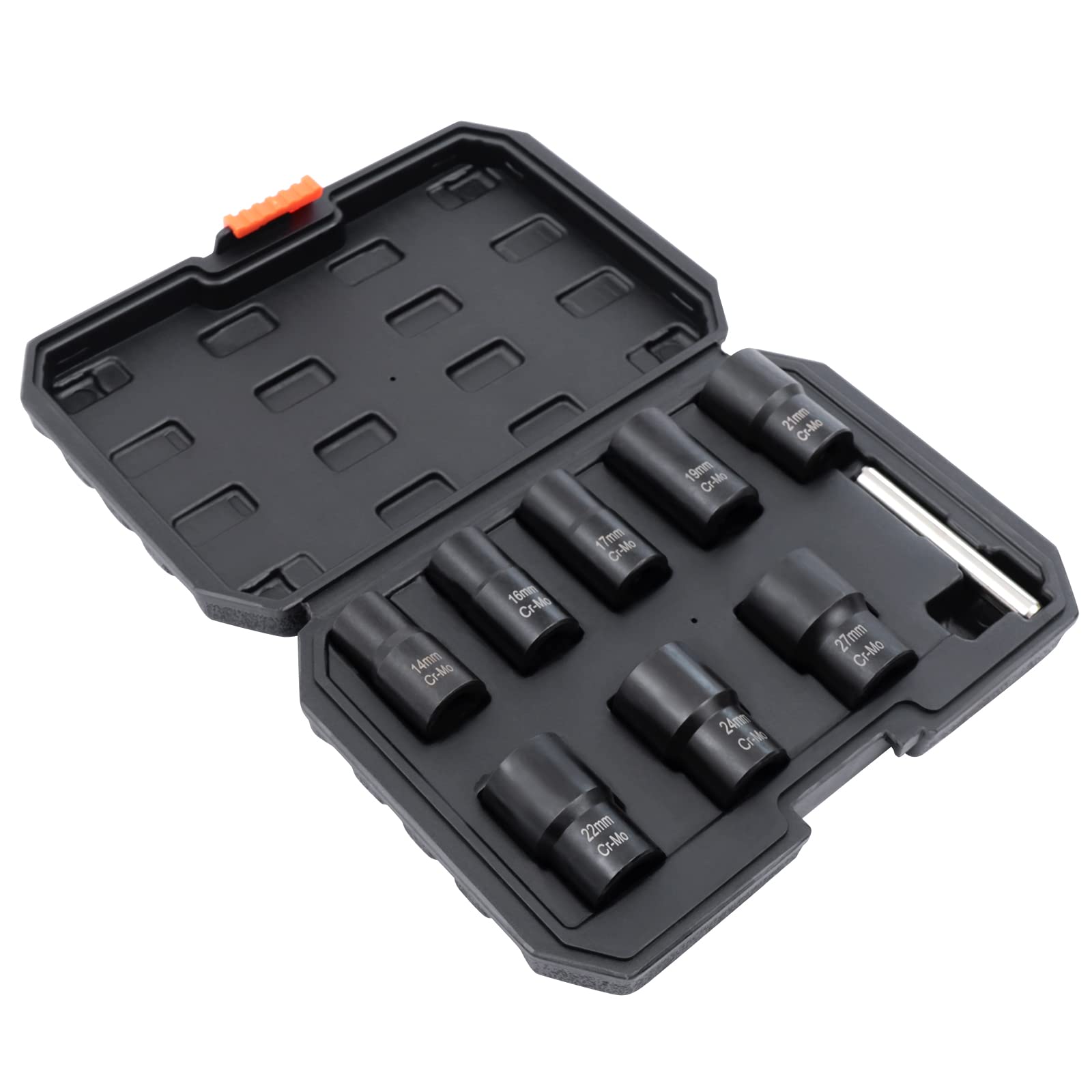 Juego de Extractor de Tuercas y Pernos, extracción fácil de Tuercas rotas, Juego de Dados para Tornillos y Tuercas dañados, congelados, espárragos, oxidados y Redondeados