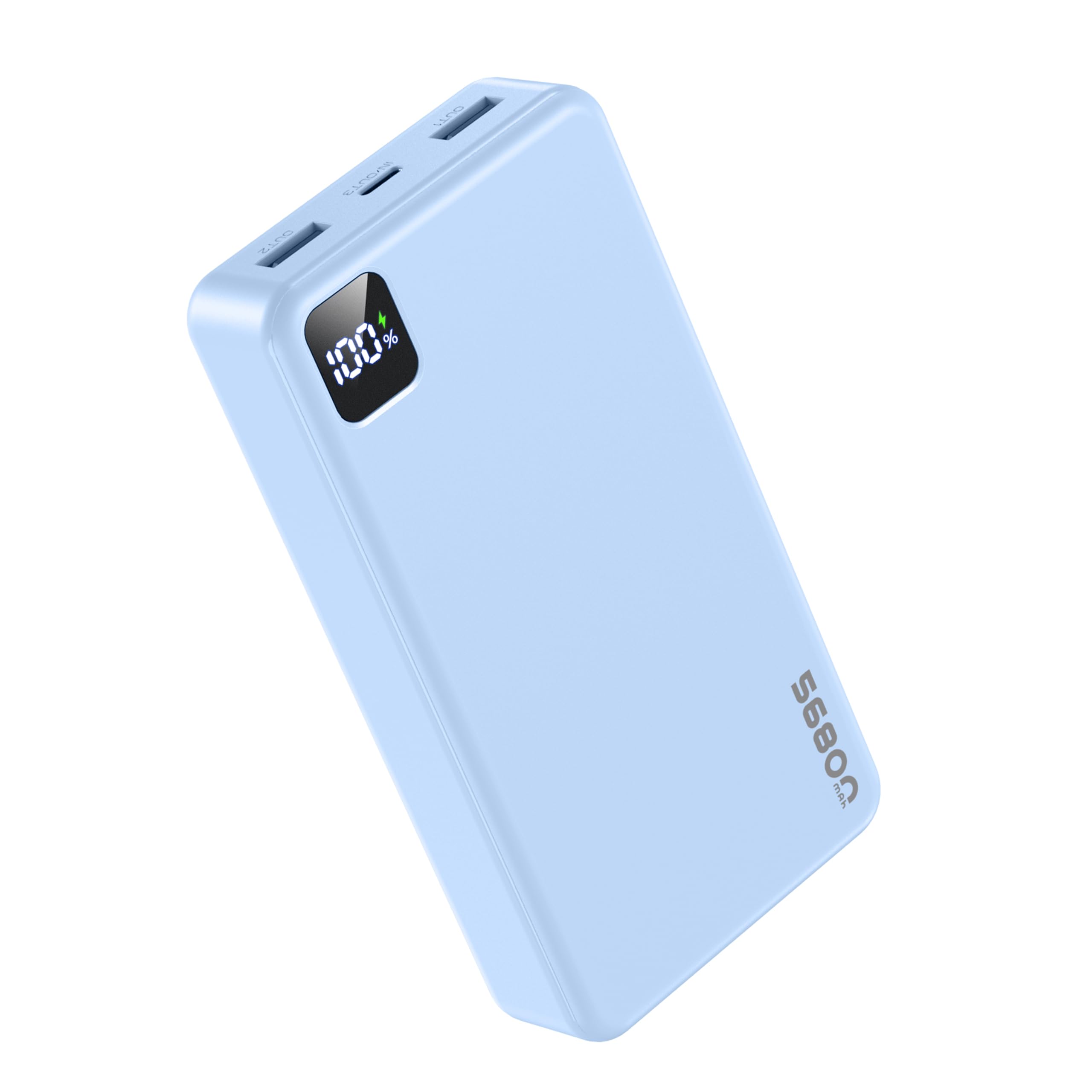 Portable Charger Power Bank 56800mAh Battery Pack-22.5W Fast Charging with USB C & LED Display, 3 Outputs High Capacity Portable Power Bank for iPhone 16/15/14/13 Series, Samsung, iPad etc