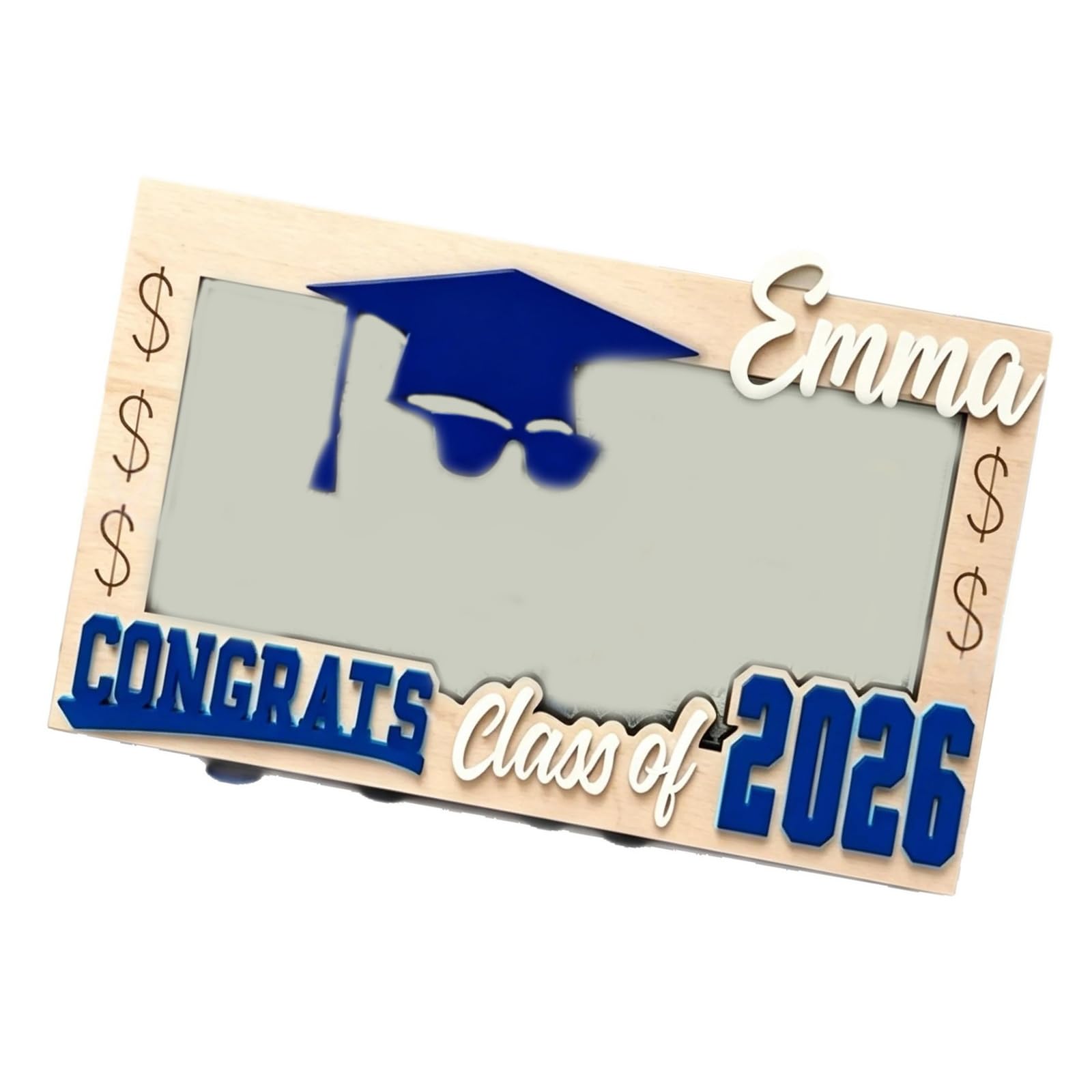 Tsophreniq Money Holder Wooden Graduation Card Box Cash Holder Envelope Graduations High School Graduations Wooden Graduation Card Box