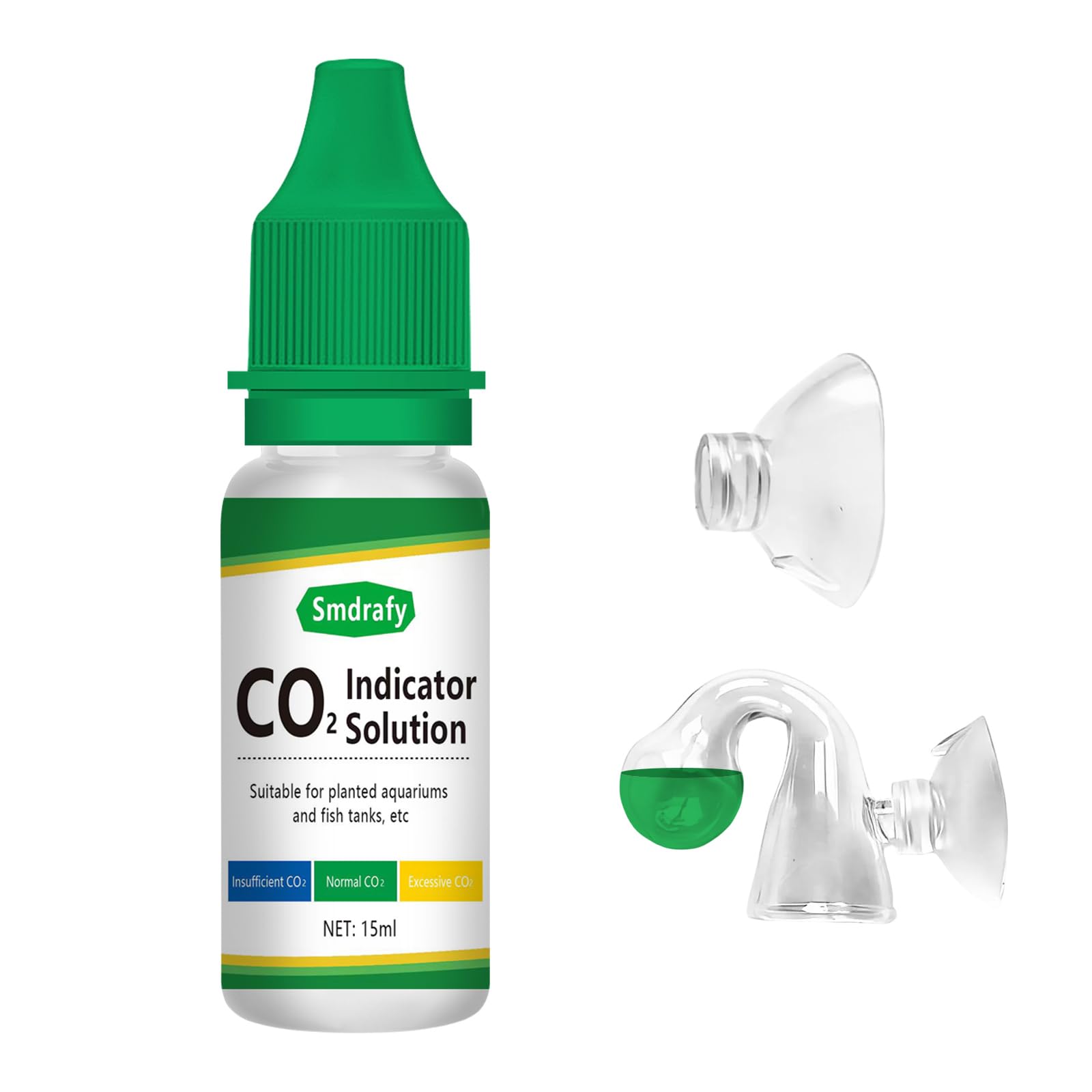 testeur co2 aquarium 15ml