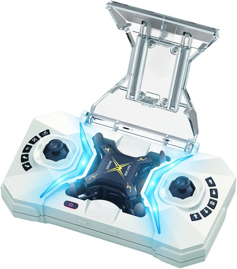 Pusi RC Drone, 127W Foldable RC Quadcopter Drone with Camera 0.3MP FPV 2.4GHz 4CH 6-Axis Gyro Headless Mode Function