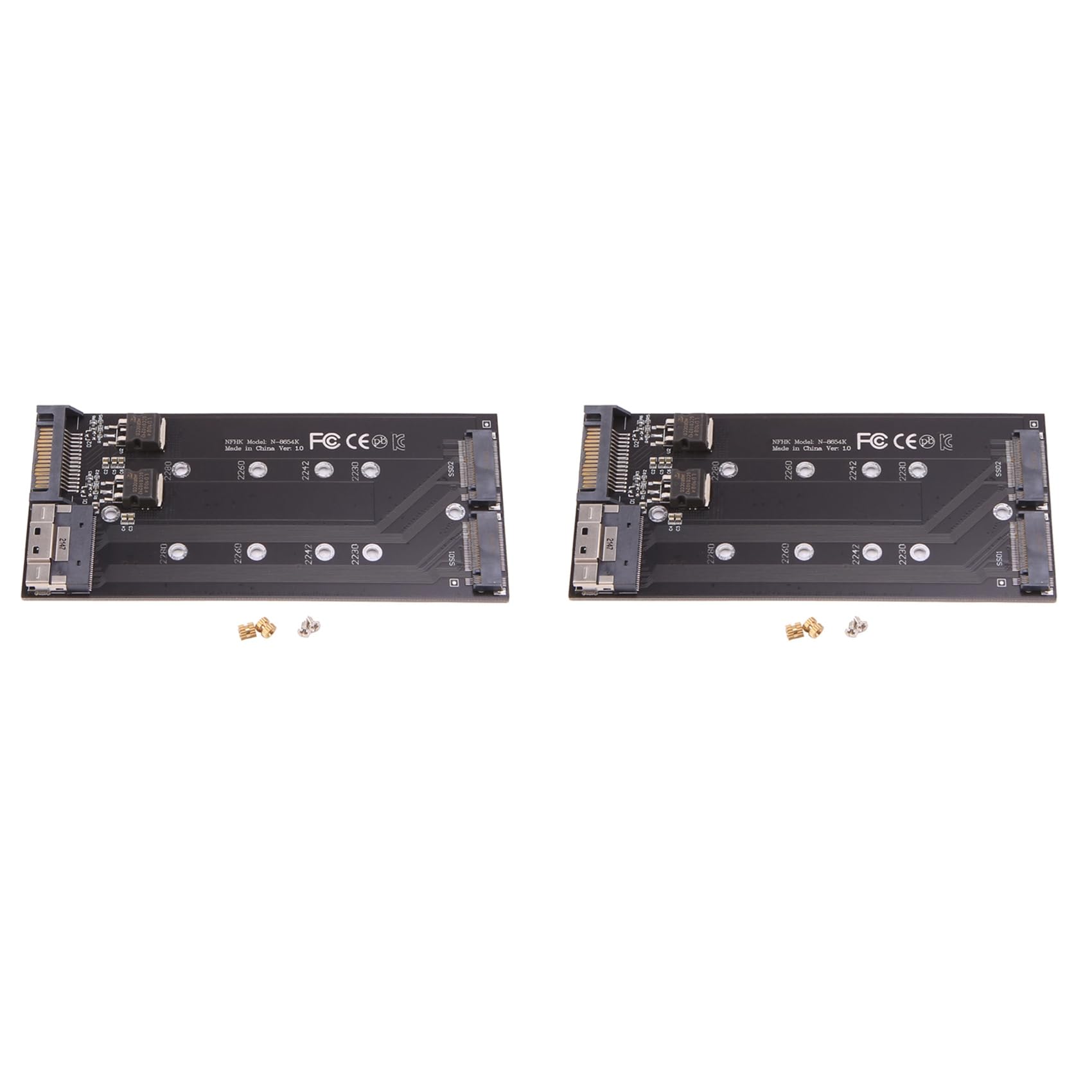 Split Card SFF-8654 8I vers double NVMe M.2 PCIe SSD VROC - 8