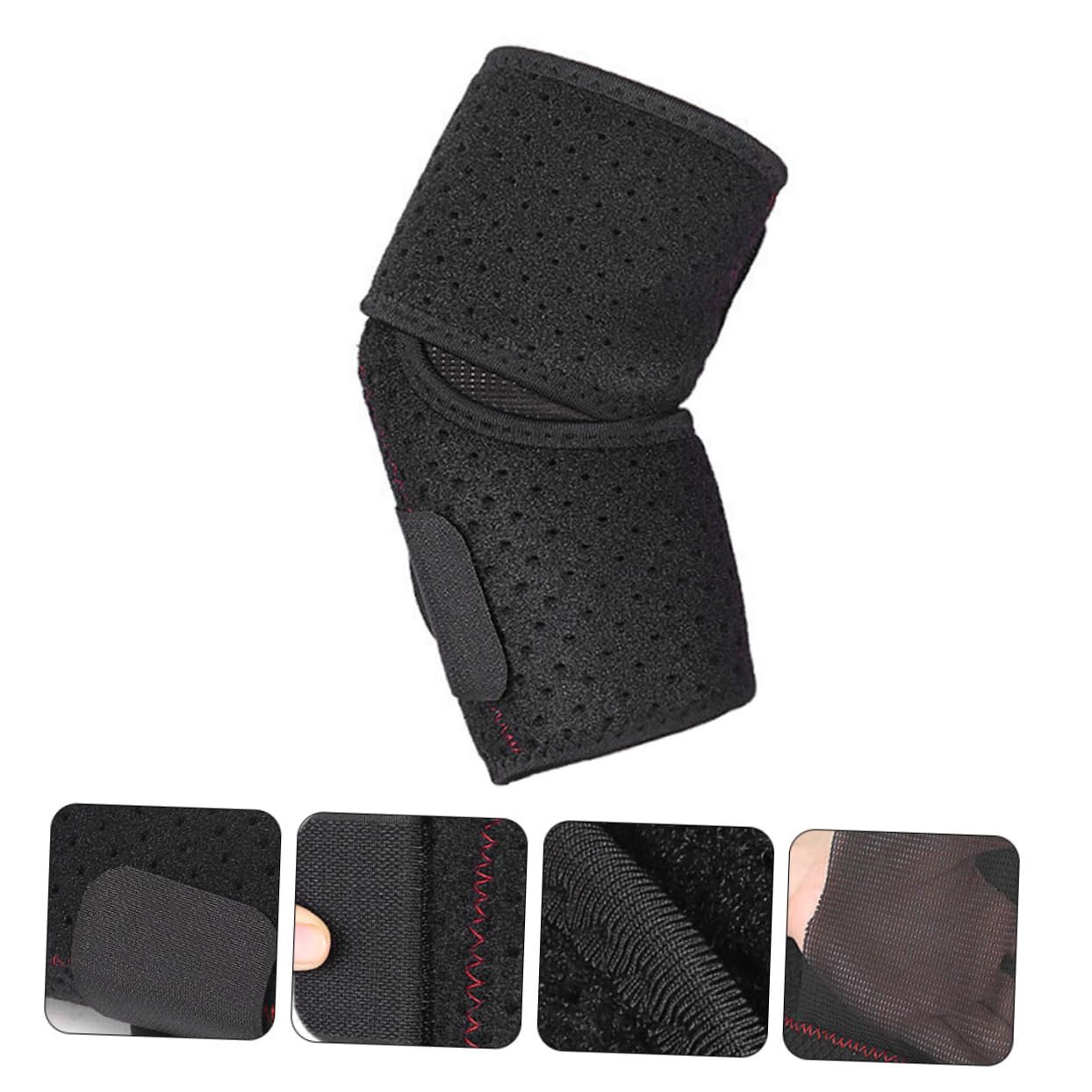 PACKOVE Breathable Compression Sleeve Elbow Protector for Sports Arm Support with Non Slip Design Comfortable for Weightlifting and Active Use